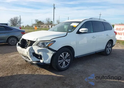 2018 Nissan Pathfinder S z USA, uszkodzony, nr VIN 5N1DR2MNXJC669834